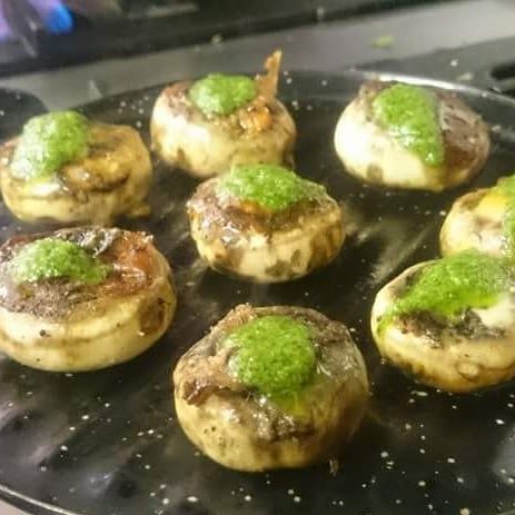 champiñones rellenos